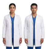 Classic Unisex White Lab Coat - Image 3