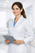 Women's Fitted Lab Coat - Image 6