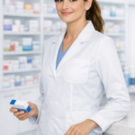 Short Hip-Length Lab Coat
